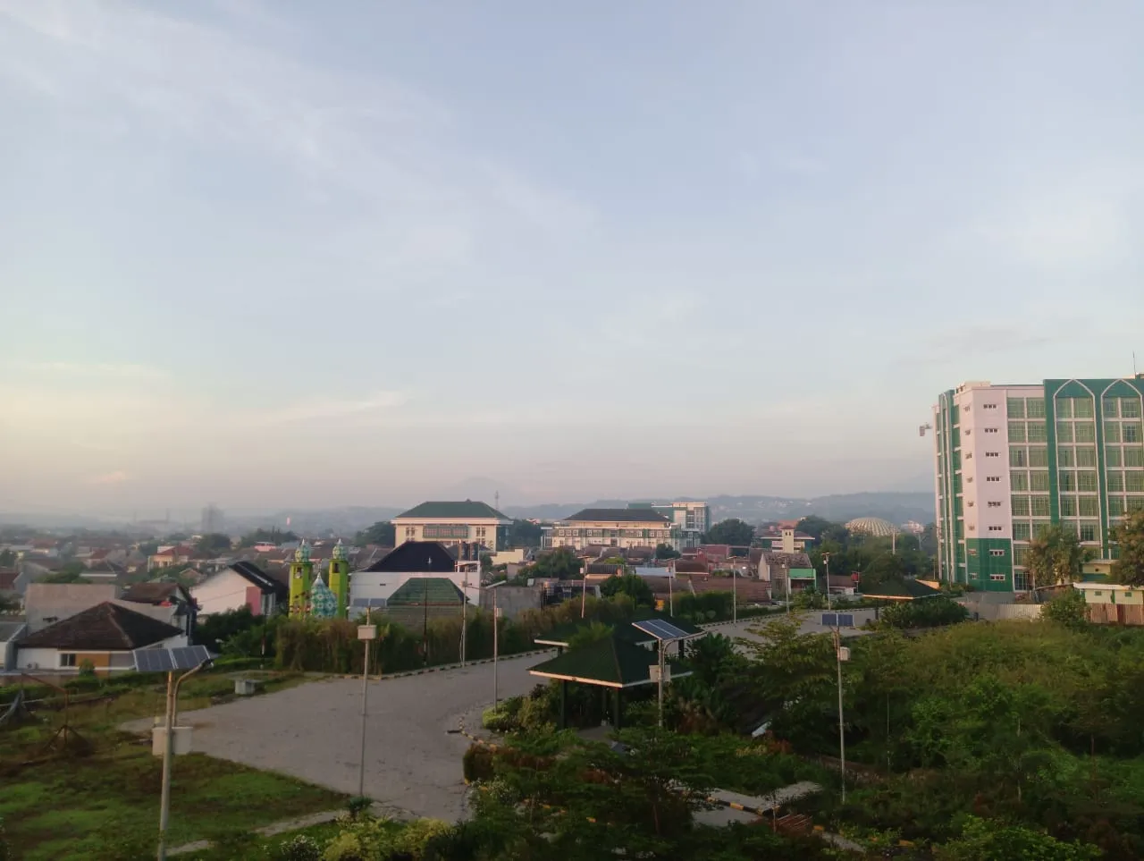 view from my university